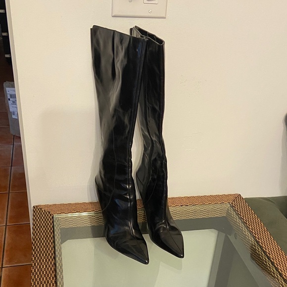 Nine West Tall Leather Boots - Picture 1 of 6